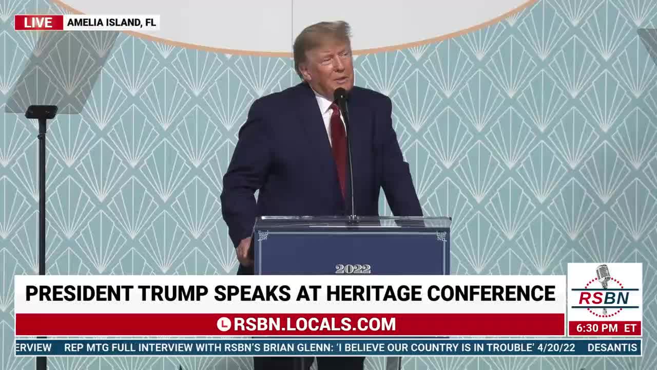 President Trump: We believe the first duty of Government is to protect and defend it's citizens