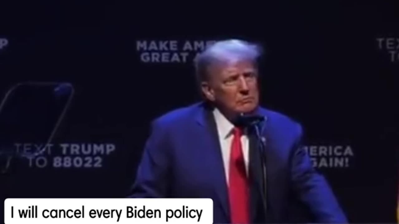 Canceling Biden's Policies within hours after his Inauguration