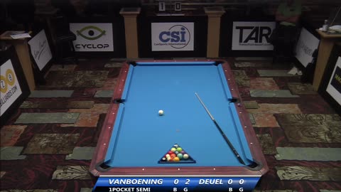 SEMI-FINAL: Shane Van Boening vs Corey Deuel ▸ 2014 US Open One Pocket Championship