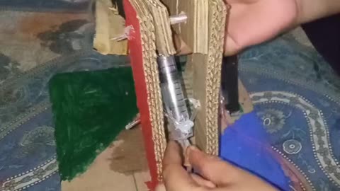 Hydraulic crane made by me😇