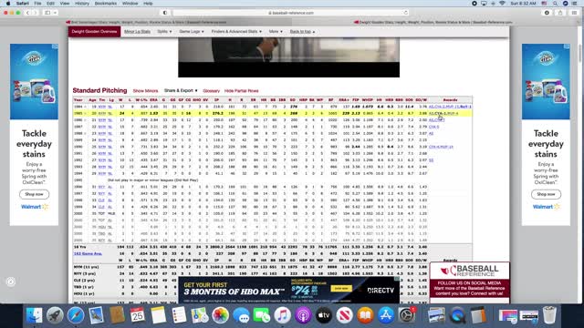 Bret Saberhagen Versus Doc Gooden!