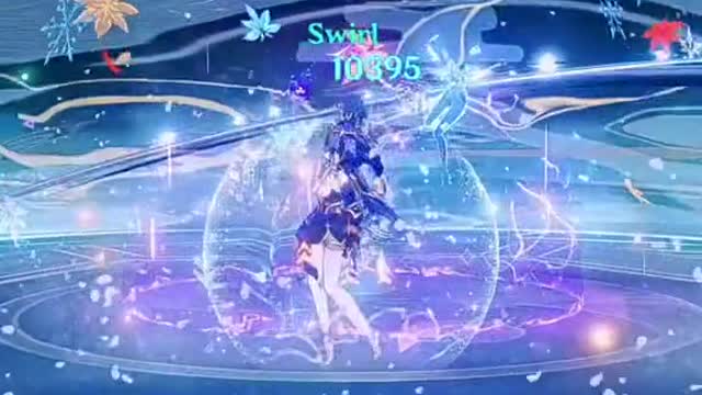 She got tired after 5 attacks..