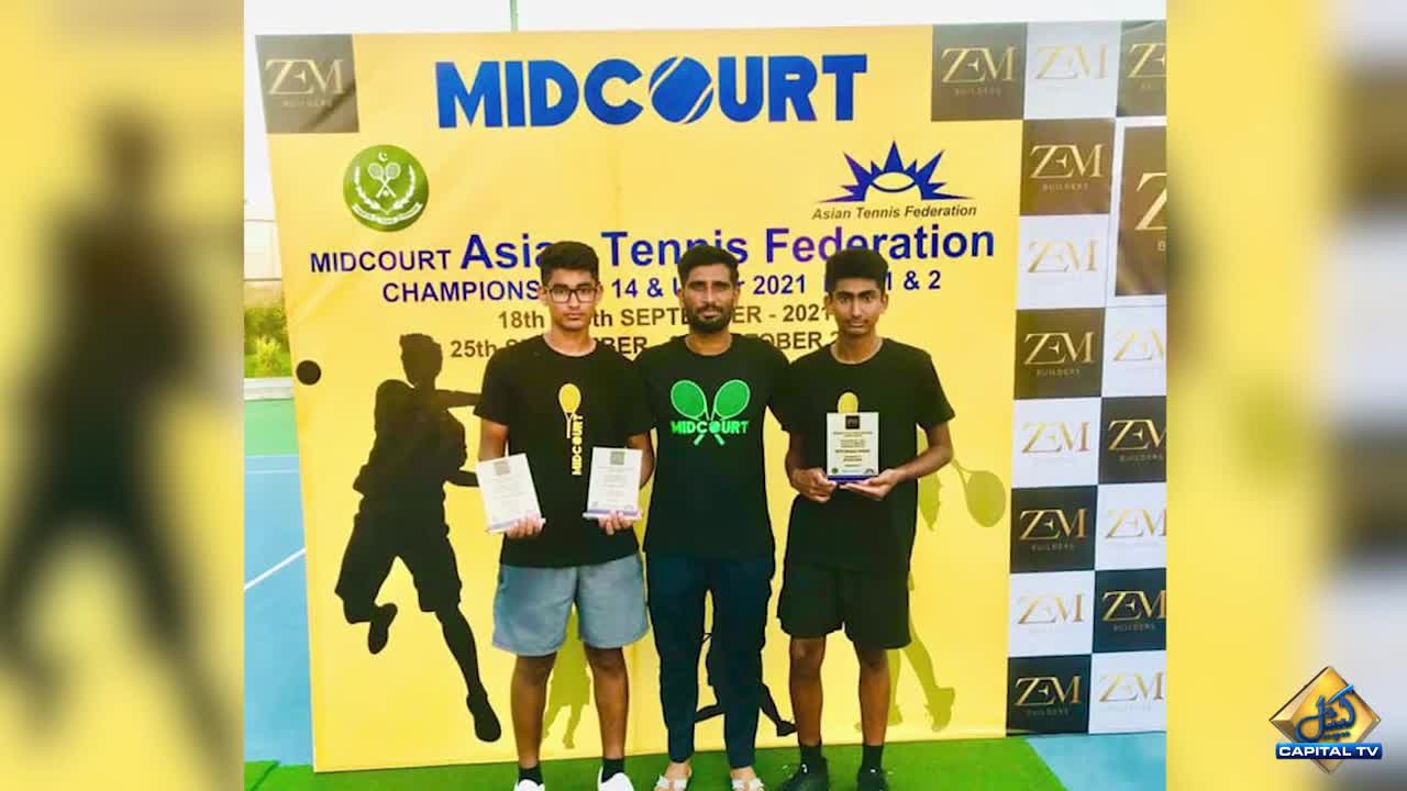 Pakistan's Haider Becomes Asia's No. 1 U-16 Tennis Player | Capital TV