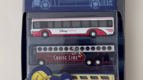 Disney Parks Diecast Bus Set of 3 #shorts