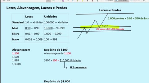 Curso Gratuíto De Forex Para Iniciantes - Aula 6: LOTES E ALAVANCAGEM | Edson Chiconela