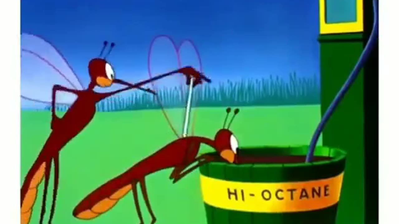 So this is how to mosquito train cartoon