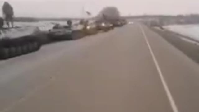More tanks moving in the Tomarovka area of Belgorod