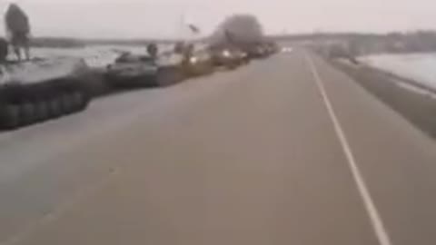 More tanks moving in the Tomarovka area of Belgorod