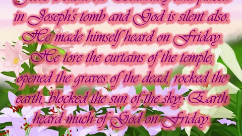 Daily Message from Rev. Ernie, April 8 2023