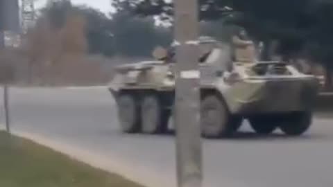 Kakhovka, Russian Forces arriving