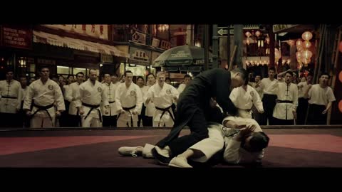 Donnie Yen vs Marine in the movie IP MAN 4