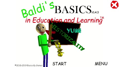 Playface Easter egg - Baldi’s basics