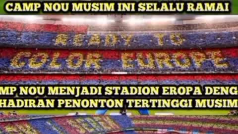 Camp Nou Musim Ini Selalu Ramai