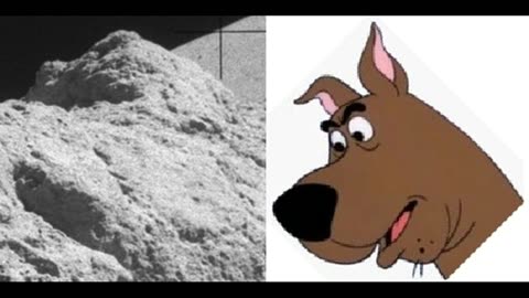 Moon Hoax -Scooby Doo Rock Seen Hidden in Nevada Fake Moon Bay