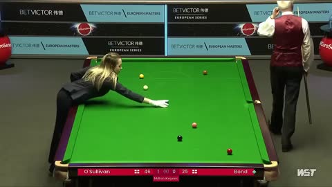 The Rocket in Fine-tuning Mode - Ronnie O'Sullivan vs Nigel Bond - 2022 European Masters L128