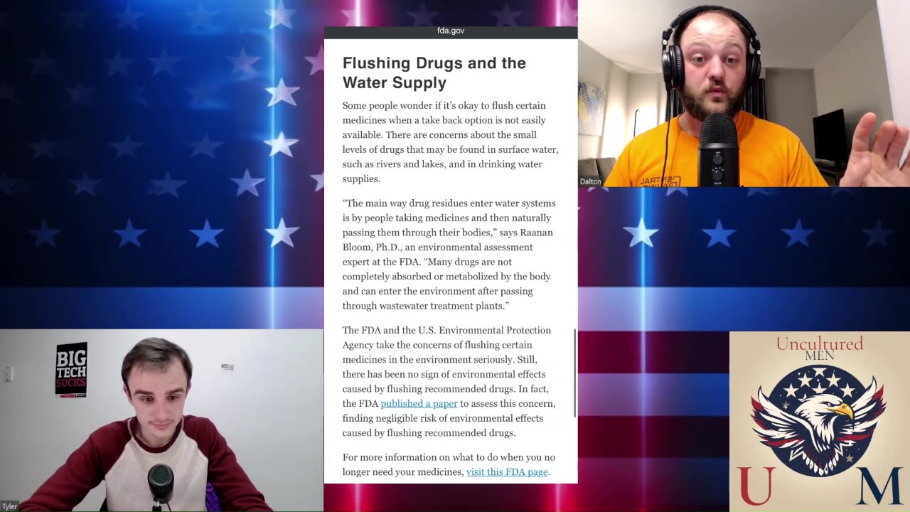 Clip #4 - There are DRUGS In Our Water!!