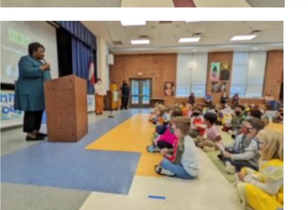 Stacey Abrams' Unmasked at School - is it Racist?