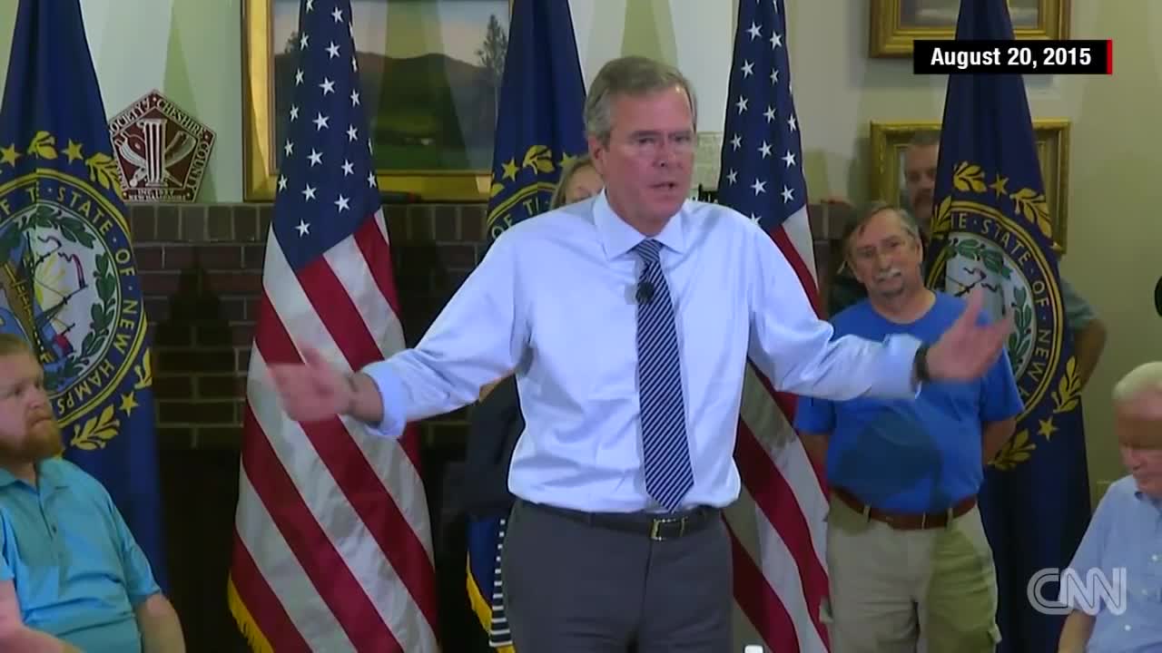 The best of Donald Trump vs. Jeb Bush