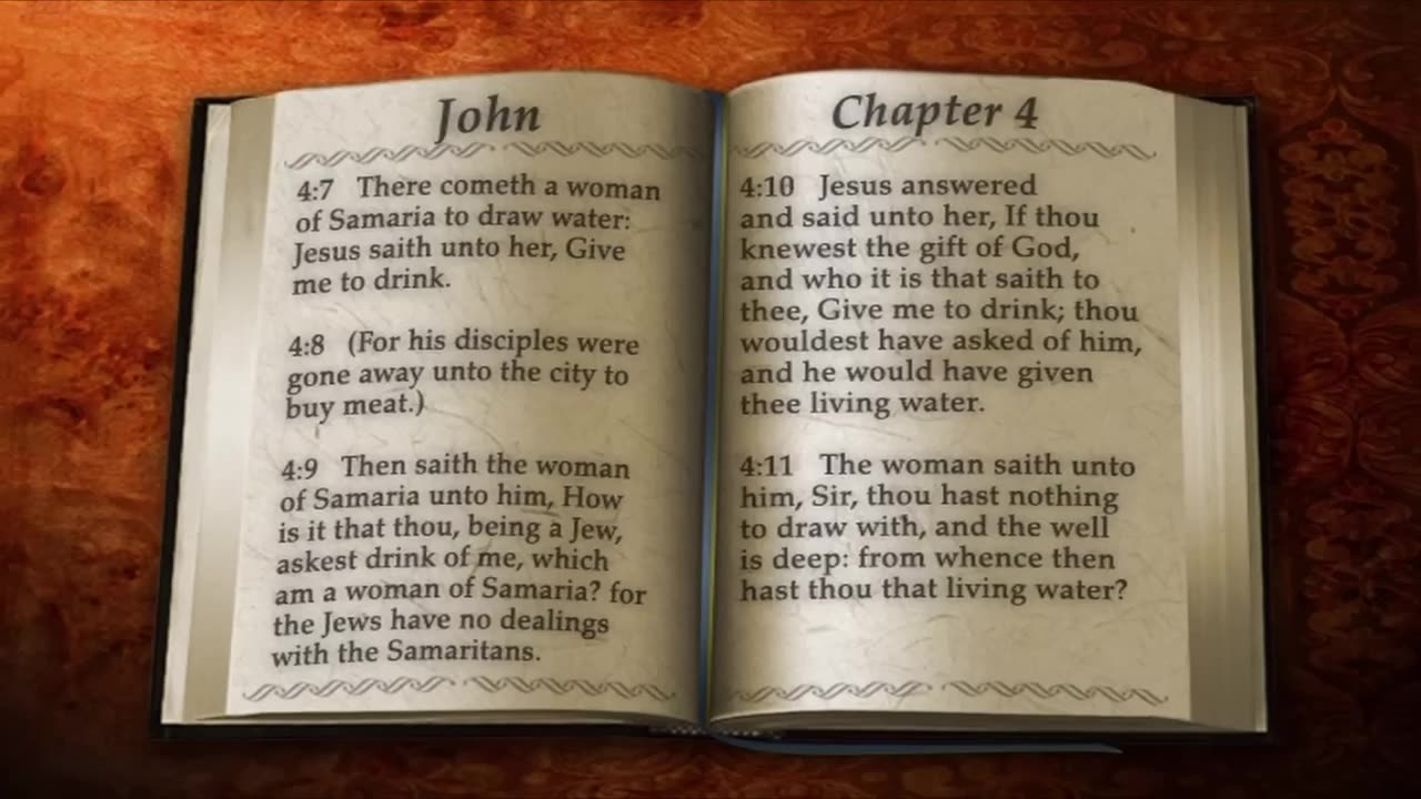 KJV Bible The Book of John ｜ Read by Alexander Scourby ｜ AUDIO & TEXT