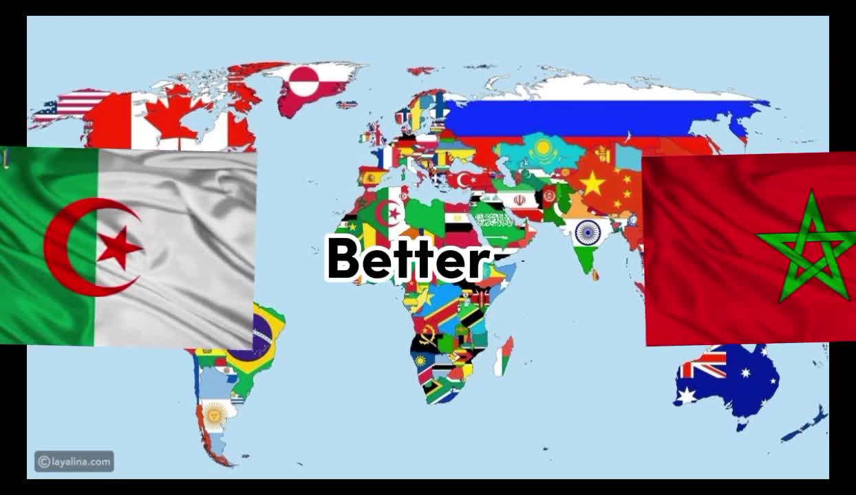 Algeria vs marocco part 2 - comparation