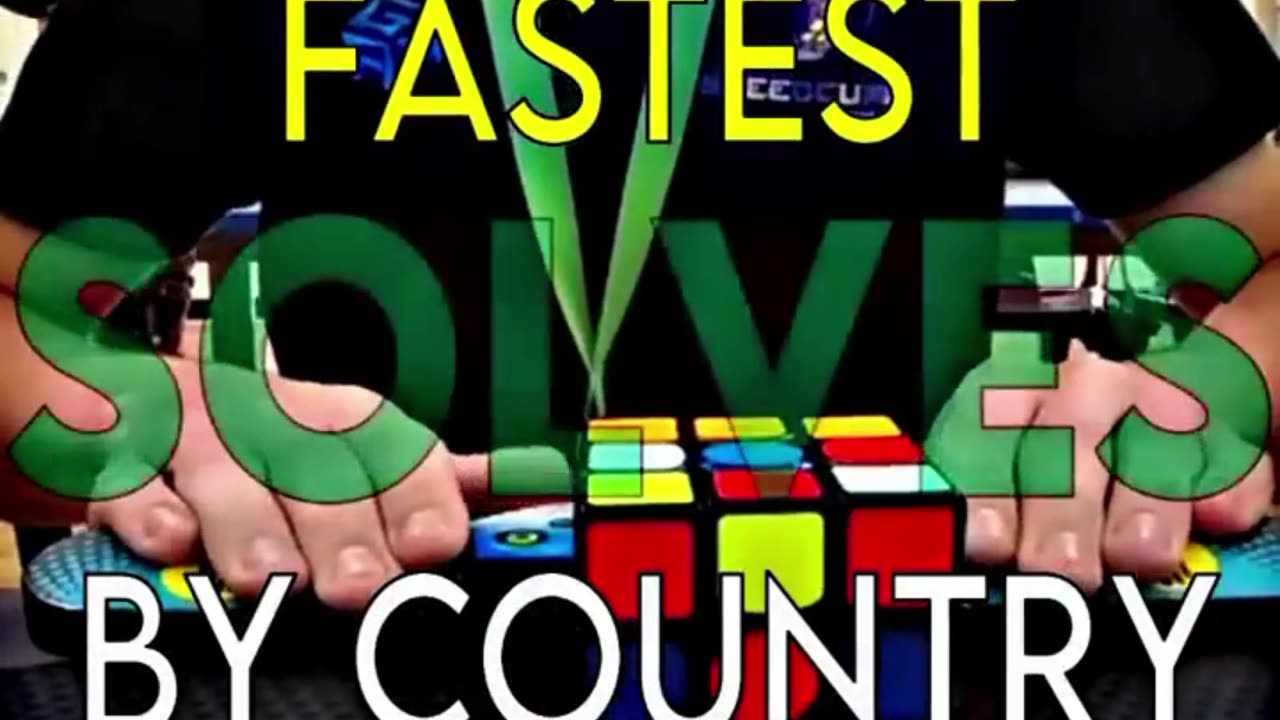 Countries With The Fastest Solves!