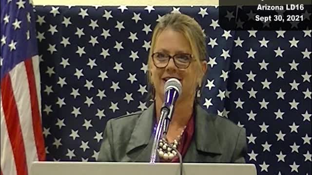 Sen. Kelly Townsend, AZ LD16, Town Hall, Sep 30, 2021 (Part 1 of 2)