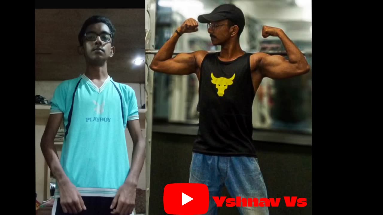 Natural Body Transformation| Kerala(Mallu) | Yshnav Vs