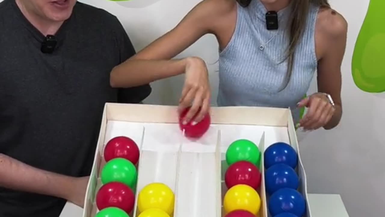 Colorful ball set