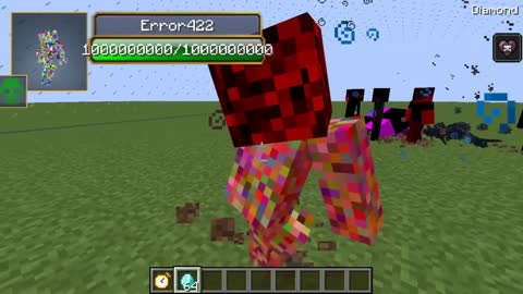 Herobrine vs Error422 all creepypasta mobs in minecraft part 107