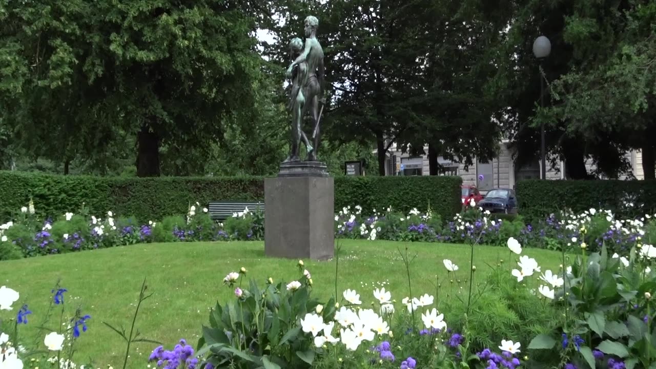 Konsul Perssons villa och Stadsparken, Helsingborg 29 Juni 2017