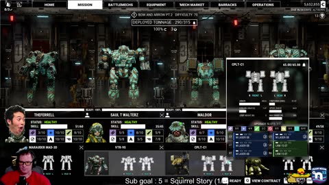 Mechwarrior 5 - Stomping around with Friends!