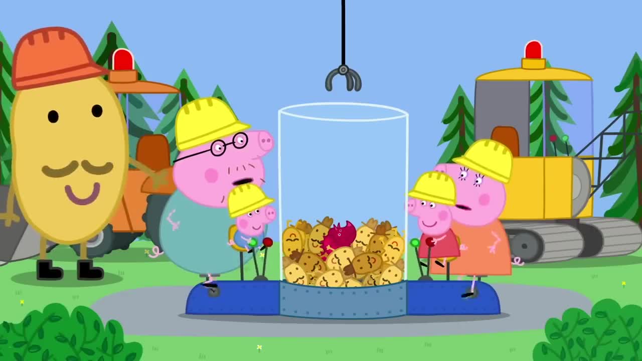 🔴 Peppa Pig Plays at Digger World _ Peppa Pig Official Family Kids Cartoon
