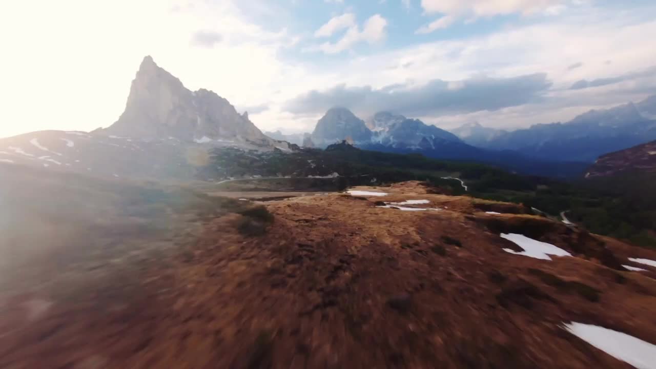 Aerial shot of Mountain⛰⛰