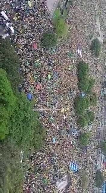 EPIC and BIBLICAL! Zillions Turn Out to Protest Stolen Election in Brazil!