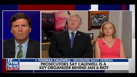 Tucker Carlson Schools Liz Cheney on Jan. 6 With Thomas Caldwell and Wife Sharon