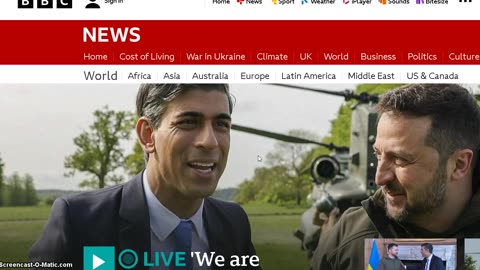 Hero Zelensky visits British stallion Rishi Sunak