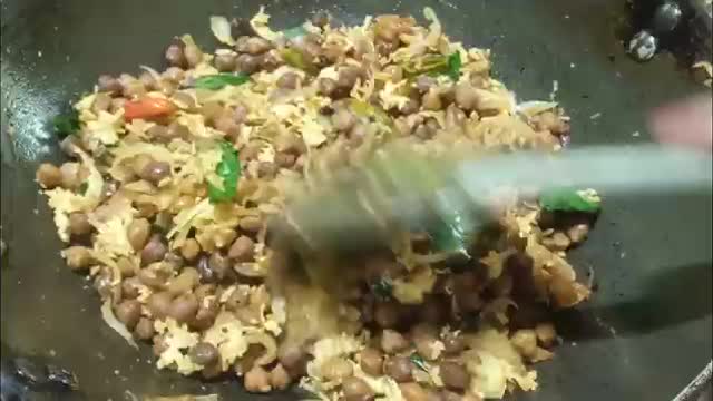 | Chana Fry | Breakfast Recipe | Easy Black chana Fry |