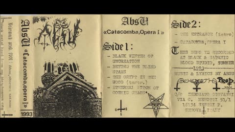 absu - (1993) - Catacomba Opera I - Demo