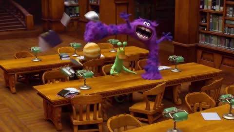 Library Task 📚 _ Monsters University _ Disney Channel UK