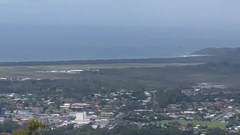Coffs Harbour lookout perspective