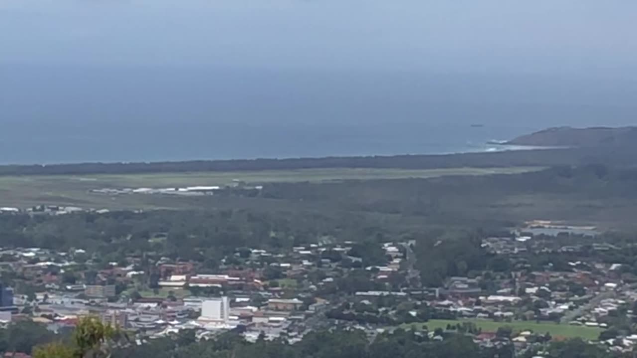 Coffs Harbour lookout perspective