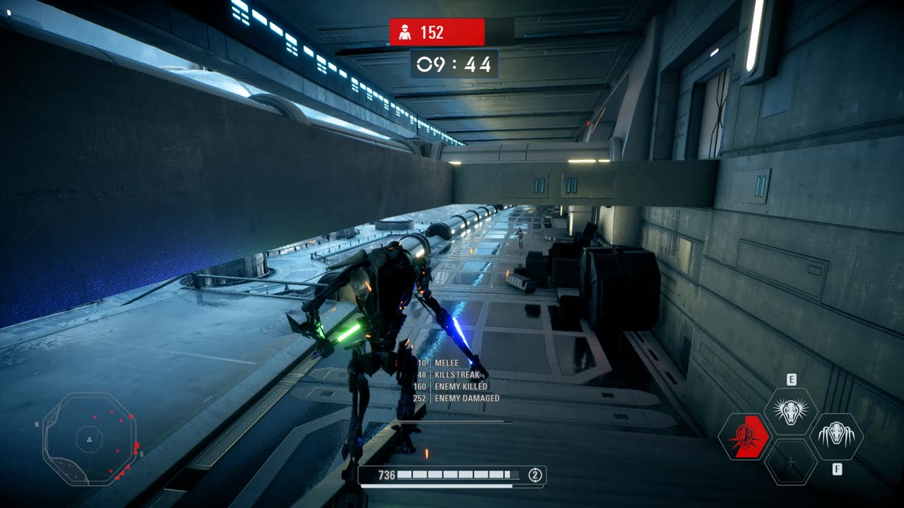 SWBF2 2017: Arcade Onslaught General Grievous Kamino Gameplay