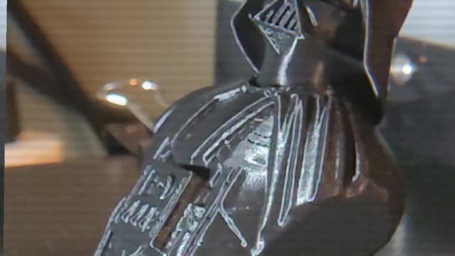 3D Printed Darth Vader Bust