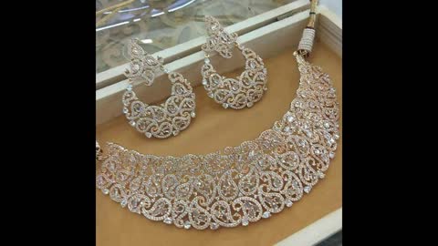 Necklace designs নেকলেস কালেকশন Stone party nacklace set