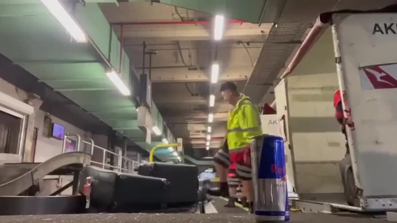 Ever wonder why your luggage looks like it fell out of a car? Because it probalby did