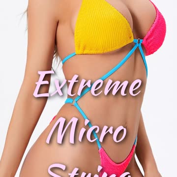 Extreme Micro String Bikini