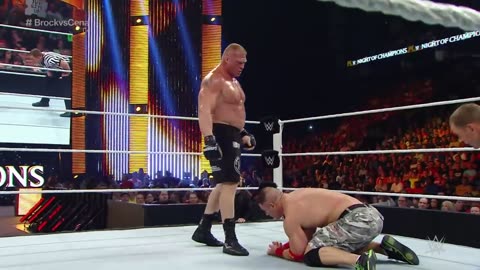 Brock Lesnar vs. John Cena