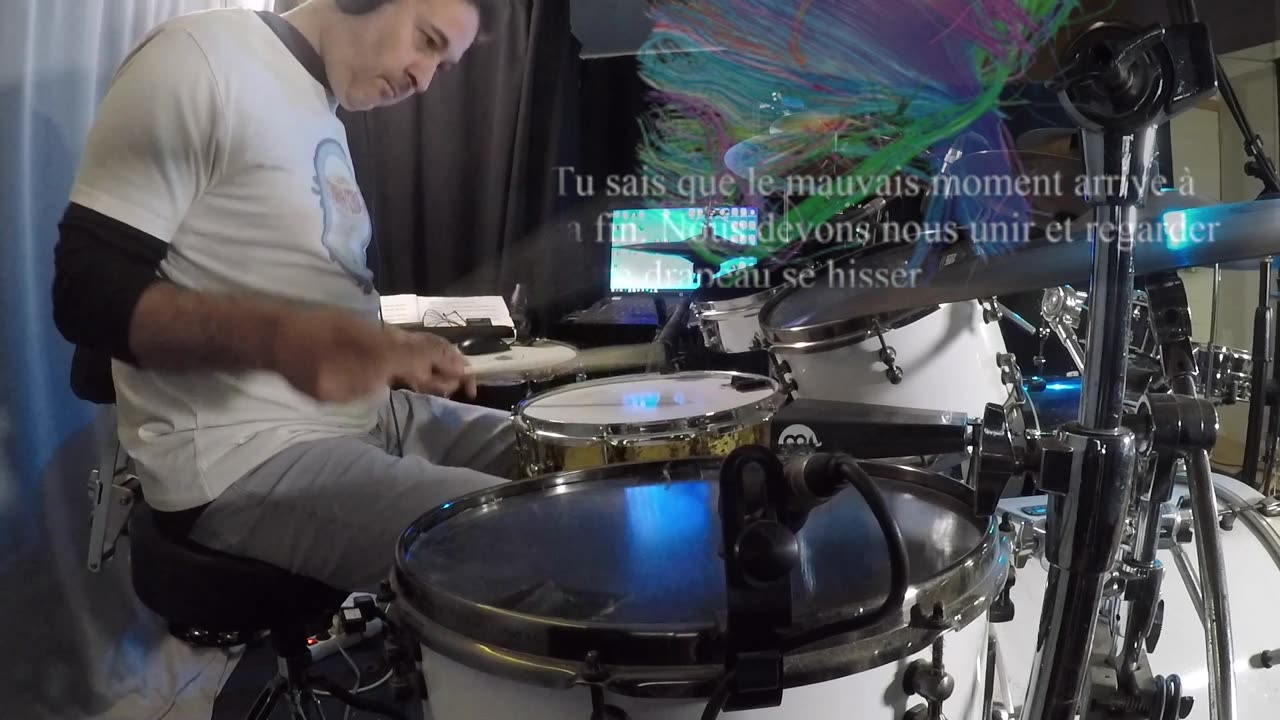 BE 0:06 / 5:18 DRUM COVER MUSE UPRISING "TRAVAIL DU ROCK-GROOVE-TERNAIRE +traduction