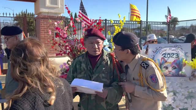Lễ Chào Cờ VNCH 1/1/2023 San Jose California