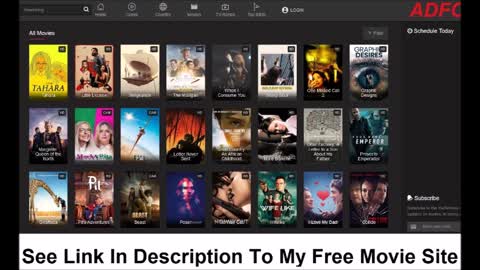 My Free movies and tv show website